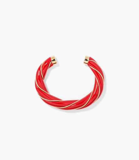 BRACELET - JONC DIANA ROUGE VERMILLON