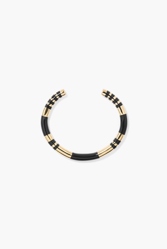 BRACELET - JONC POSITANO NOIR